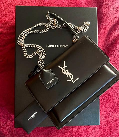 ysl tasche schwarz strasssteine|ysl taschen.